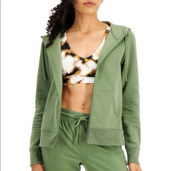Ideology Tops - NWT Hoodie 2X Olive green